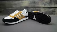 adidas zx500 femmes chaussures running suede cuir or